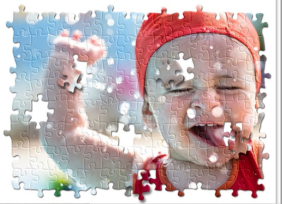 Эффект пазла в psd