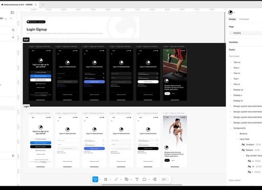 UI-kit для мобильных приложений в Figma