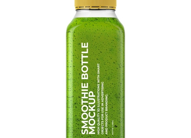 Мокап милкшейка psd