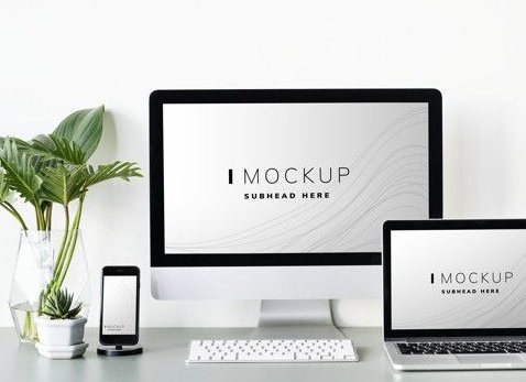 Мокап цифровых устройств psd